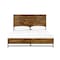 Armen Living Cusco Rustic Acacia Platform Queen Bed LCCUBDACQN - alternate 3